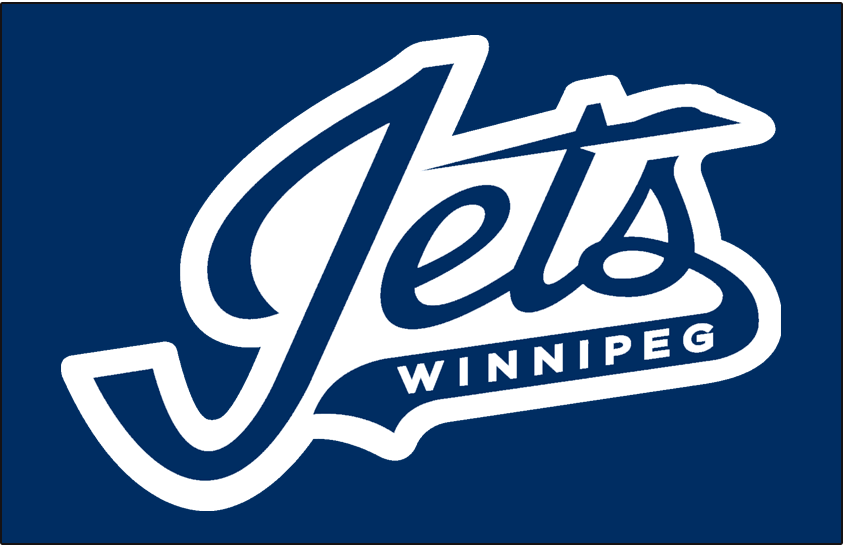 Winnipeg Jets 2018-Pres Wordmark Logo v2 iron on heat transfer